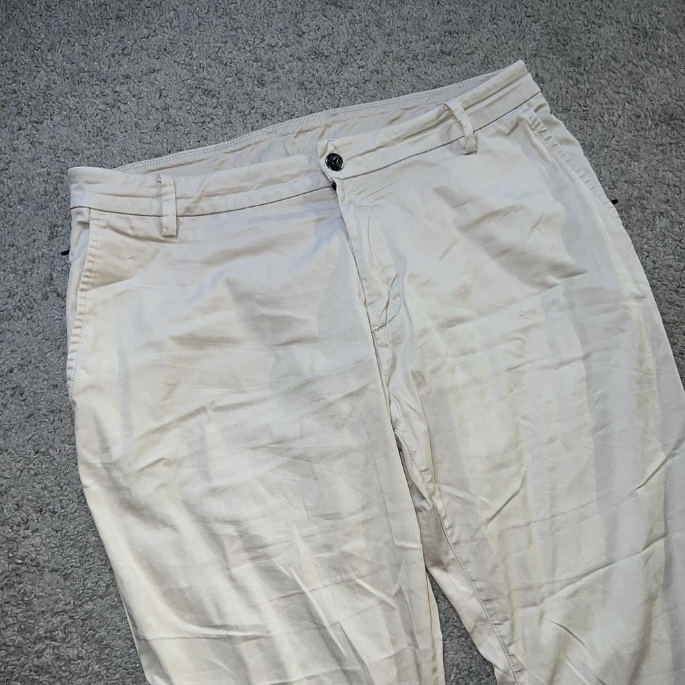 Bird Dogs Pants Mens 34x32 Performance Chino Slim Athletic Taper Golf Lined Dad